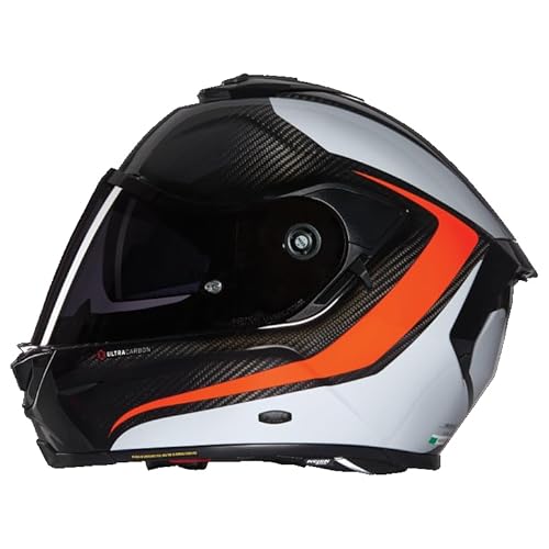 NOLAN HELMET X-903 ULTRA INTRIGO 344 S, Carbon/Grey/Orange von Nolan