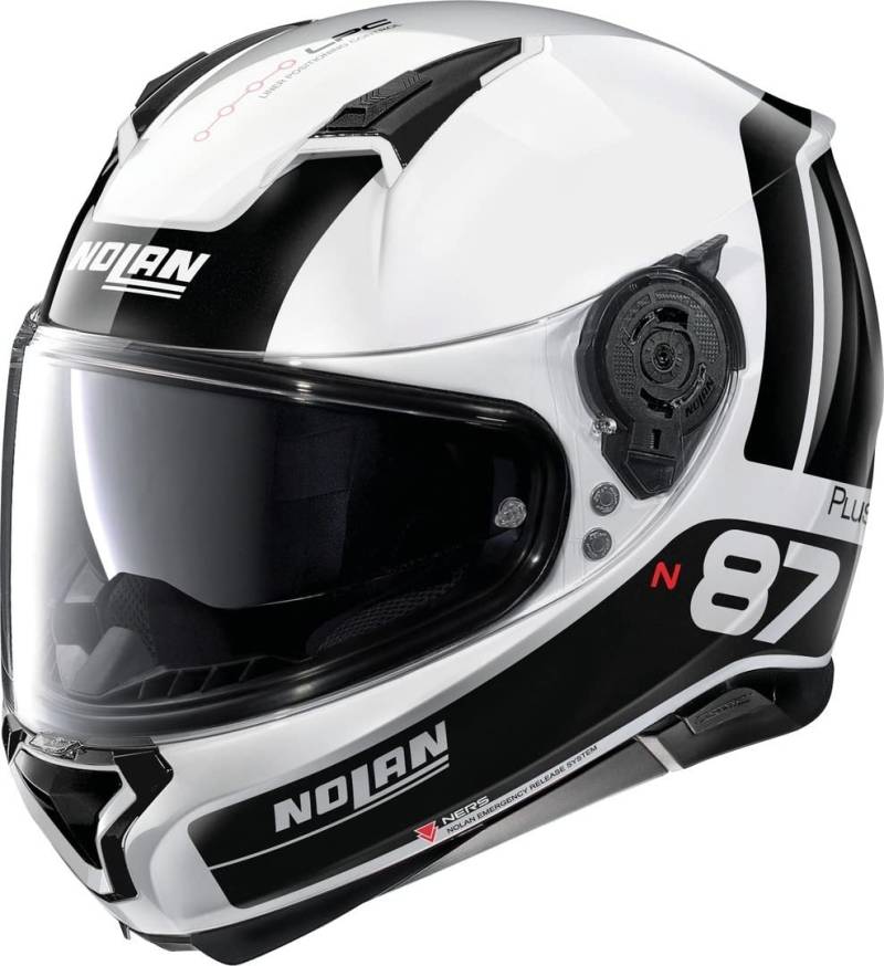 Nolan Herren N87 Helmet, weiß, XS von GREX