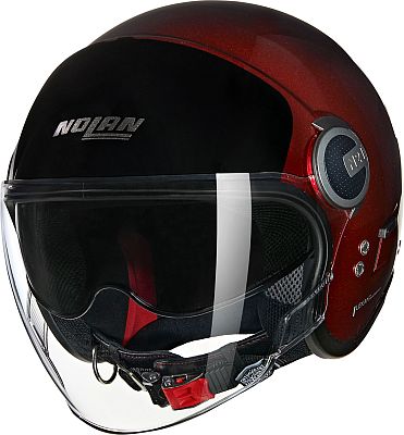 Nolan N21 Visor Verniciatura Speciale 341, Jethelm - Dunkelrot/Schwarz - S von Nolan