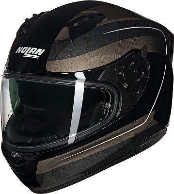 Nolan N60-6 Ermetico 344, Integralhelm - Dunkelbeige/Schwarz - XS von Nolan