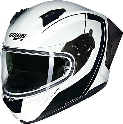 Nolan N60-6 Sport Mesmerico 341, Integralhelm - Weiß/Schwarz - L von Nolan