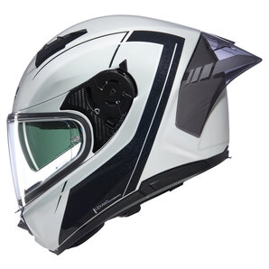 Nolan N60-6 Sport Mesmerico Integralhelm Weiss Grau Schwarz von Nolan