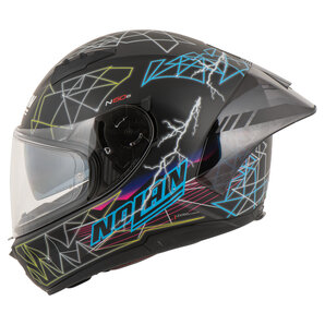 Nolan N60-6 Sport Raindance Integralhelm Matt Schwarz Lila von Nolan