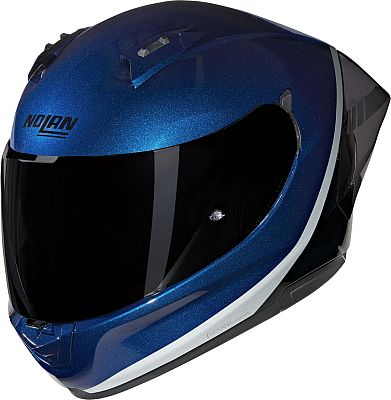 Nolan N60-6 Sport Verniciatura Speciale 343, Integralhelm - Dunkelblau/Schwarz/Hellgrau - L von Nolan