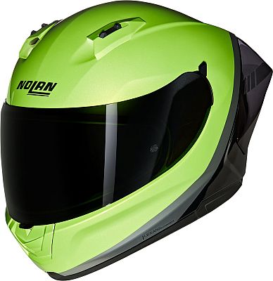 Nolan N60-6 Sport Verniciatura Speciale 348, Integralhelm - Hellgrün/Schwarz/Grau - M von Nolan