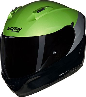 Nolan N60-6 Verniciatura Speciale 341, Integralhelm - Schwarz/Hellgrün/Grau - XXL von Nolan