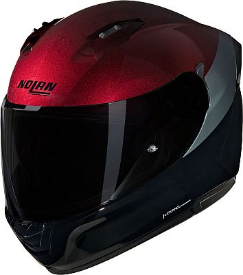 Nolan N60-6 Verniciatura Speciale 343, Integralhelm - Schwarz/Dunkelrot/Grau - L von Nolan