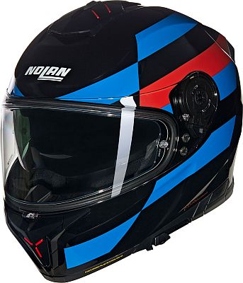 Nolan N80-8 Alfiere 347, Integralhelm - Schwarz/Blau/Rot - XL von Nolan