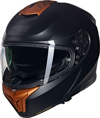 Nolan N80-8 Classico Nobile 311, Integralhelm - Matt Schwarz/Dunkelorange - M von Nolan