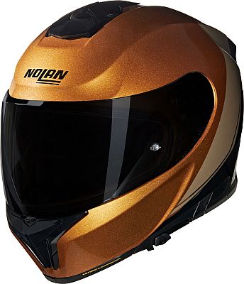 Nolan N80-8 Verniciatura Speciale 341, Integralhelm - Dunkelorange/Schwarz/Beige - L von Nolan