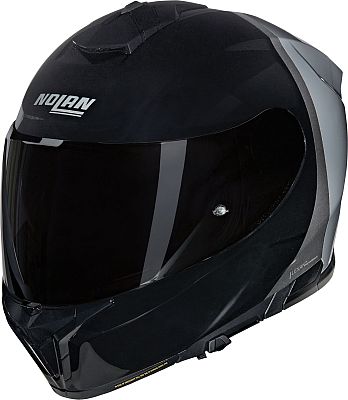 Nolan N80-8 Verniciatura Speciale 343, Integralhelm - Schwarz/Hellgrau/Dunkelbeige - L von Nolan