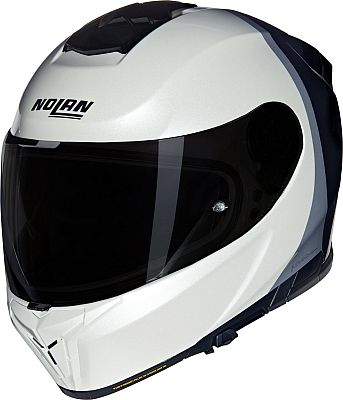 Nolan N80-8 Verniciatura Speciale 344, Integralhelm - Weiß/Schwarz/Hellgrau - XS von Nolan