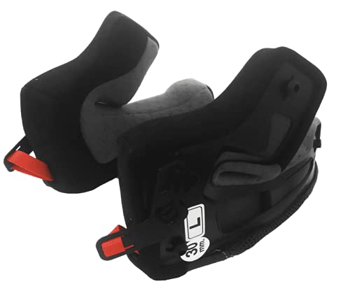 Nolan SP.GUANCIALI.CLIMA COMFORT.XXS-XS.60MM.BLACK-RED.STD XXS - NCOM.N100-5PLUS von Nolan