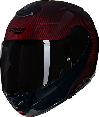 Nolan X-1005 Ultra Carbon Liquido 326, Klapphelm - Dunkelrot/Schwarz - L von Nolan