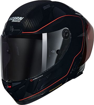 Nolan X-804 RS Ultra Carbon Asso Di Picche 342, Integralhelm - Schwarz/Rot - L von Nolan