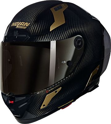 Nolan X-804 RS Ultra Carbon Aureo 330, Integralhelm - Schwarz/Gold - S von Nolan