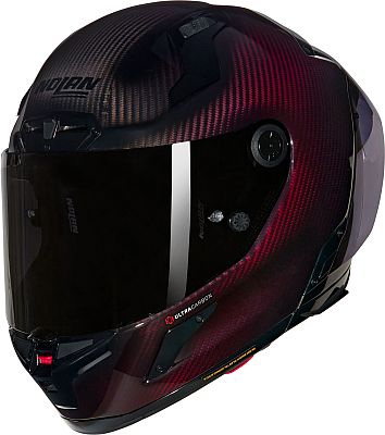 Nolan X-804 RS Ultra Carbon Liquido 326, Integralhelm - Dunkelrot - L von Nolan