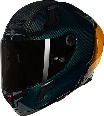 Nolan X-804 RS Ultra Carbon Liquido 327, Integralhelm - Dunkelgrün - L von Nolan