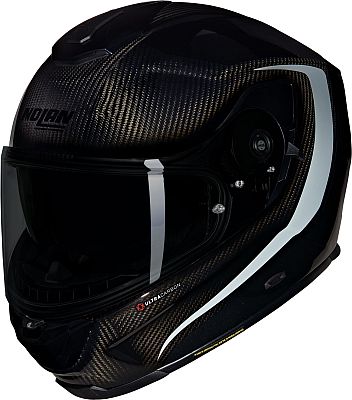 Nolan X-903 Ultra Carbon Intrigo 346, Integralhelm - Schwarz/Hellgrau - L von Nolan