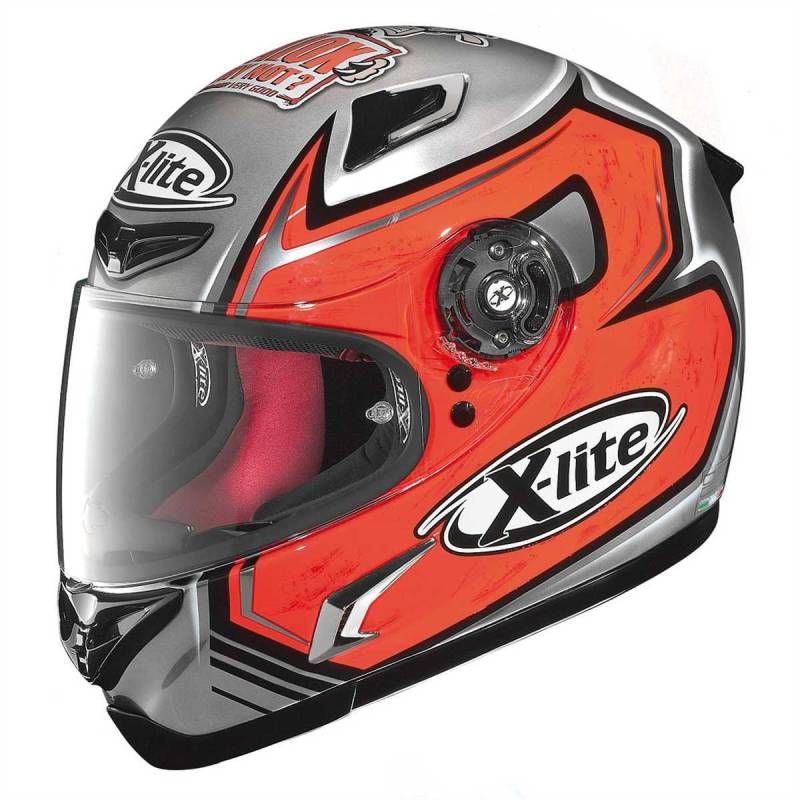 X-Lite X-802-R Baiocco Racinghelm, Farbe Decor, Größe S (55/56) von GREX