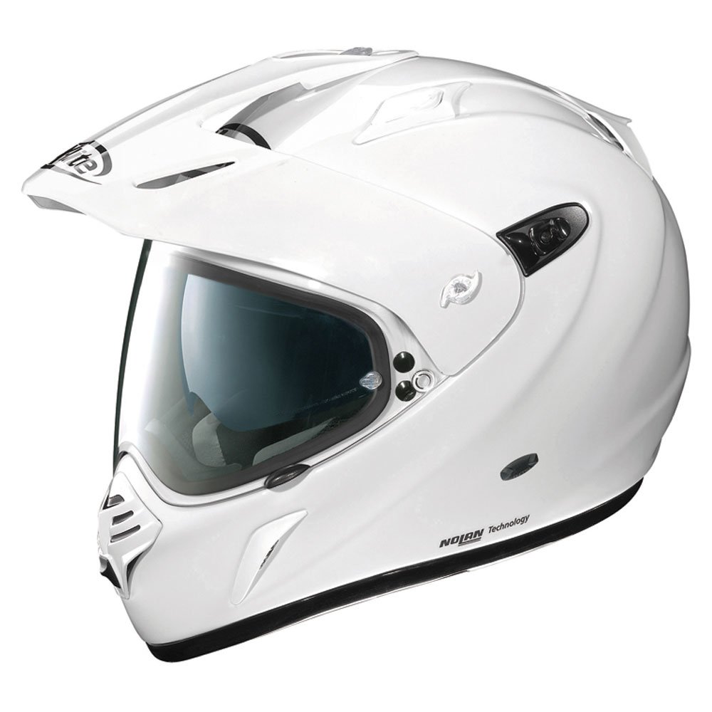 X-lite X-551GT Start Endurohelm Motorrad Verbundfaser n-com - Weiss Größe XL von Nolan