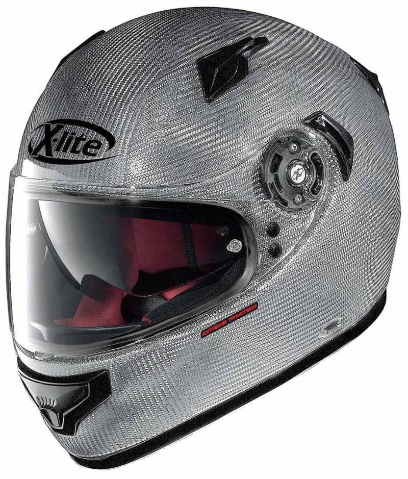 X-lite X-661TT Puro Extreme Titantech Integralhelm Motorrad Verbundfaser n-com - Titan Größe XL von GREX