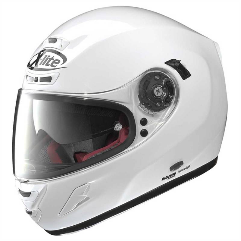 X-lite X 702 GT Start N- Com Integralhelm, Farbe Weiss, Größe M (57/58) von GREX