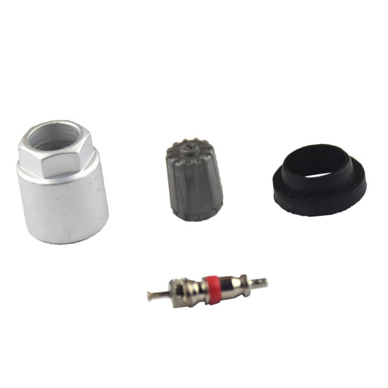 Non-brand 4 STÜ REIFENDRUCKSENSOR Rebuild TPMS Service NUT VENTIL CORE Dichtung Cap von Unbekannt