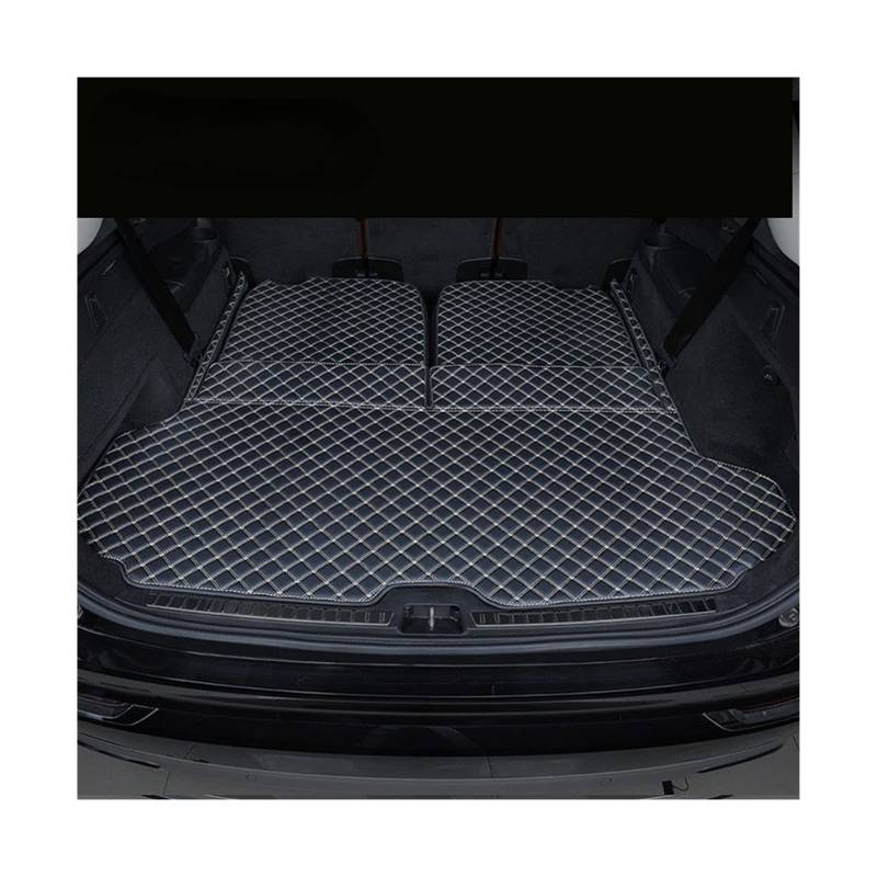 Nonuinz Für Volvo XC90 Sieben Sitze 2021-2023 Kofferraummatte Cargo Liner Teppich Innenteile Zubehör Kofferraummatten (Color : 2, Größe : B5) von Nonuinz