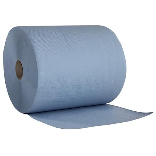 Nordvlies 48523 Putzpapier blau 3lg 2 Rollen a 500 Blatt von Nordvlies