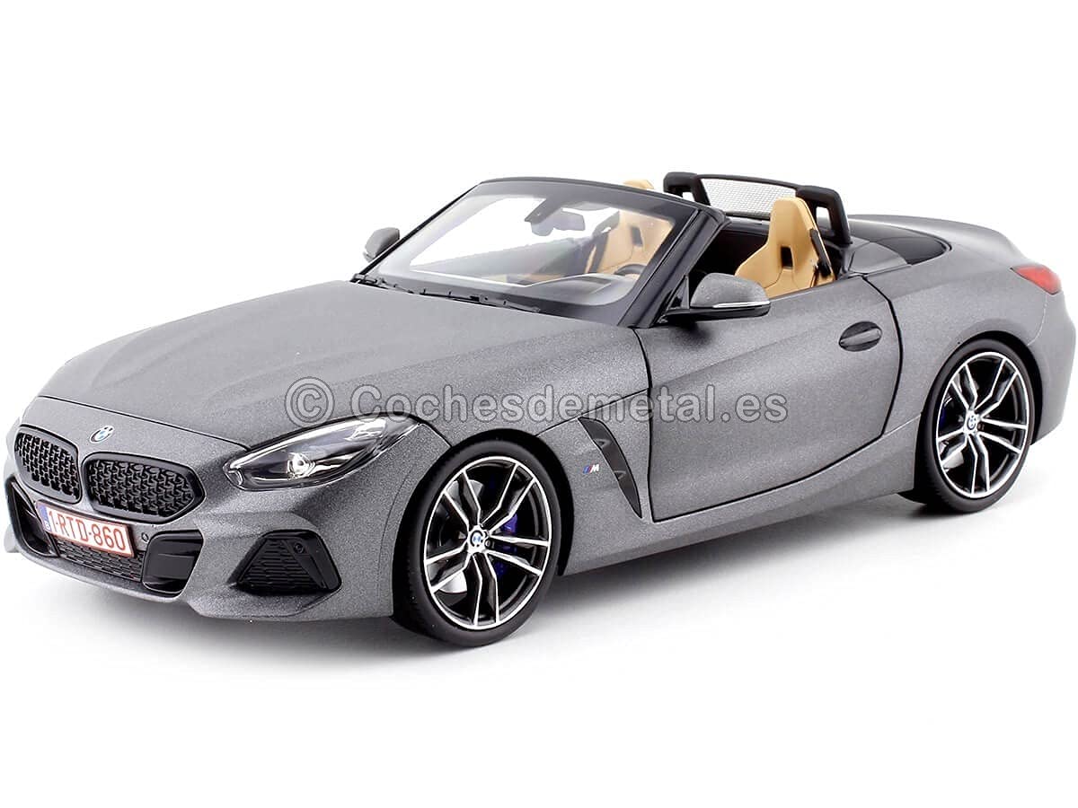 Norev BMW Z4 Roadster Mattgrau 2019 1/18 - Auto, Cabrio - Kinder (unisex) - 13 x 31 x 13 cm von Norev