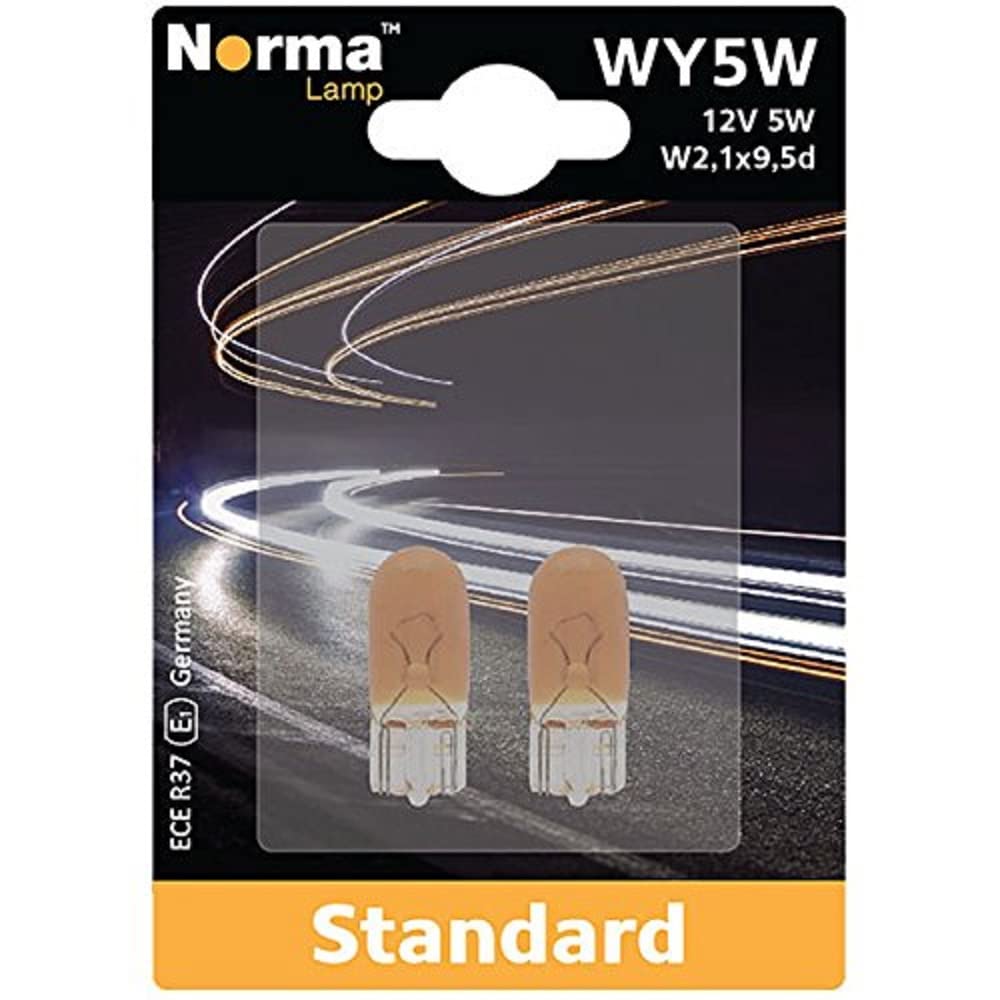 Norma 258732-202 WY5W Positionslicht Doppelblister 12 V 5 W W2 von Norma