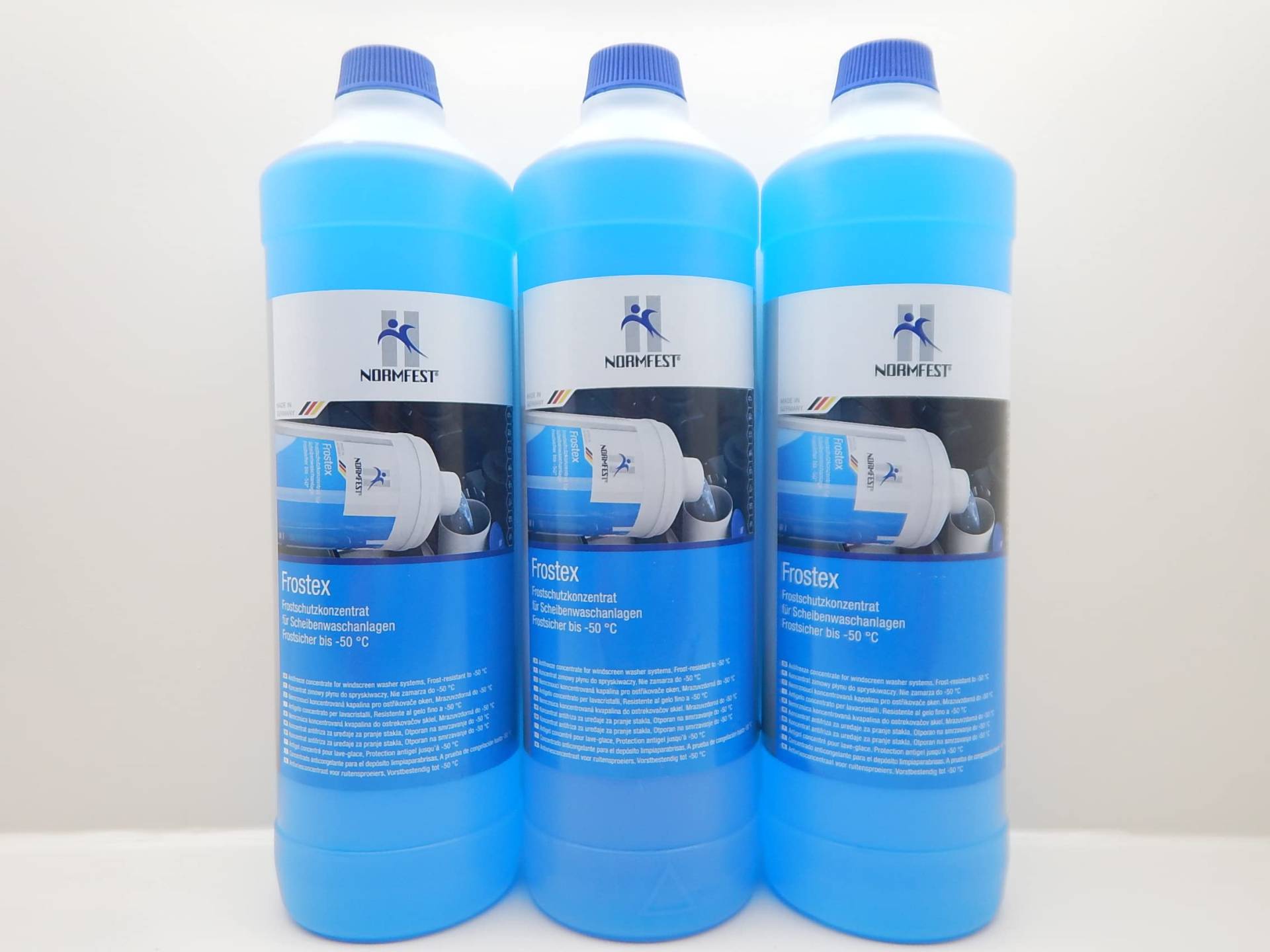 FROSTEX -50C° FROSTSCHUTZKONZENTRAT FROSTSCHUTZ SCHEIBENWASCHANLAGE 1000ml (3) von Normfest