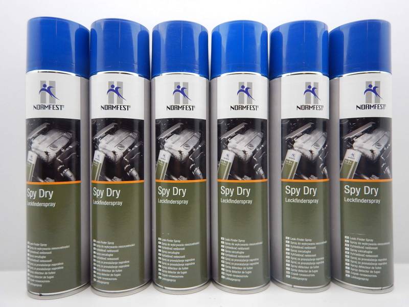 Normfest Spy Dry Leckfinderspray Lecksuchspray Lecksucher 6x 500ml von Normfest