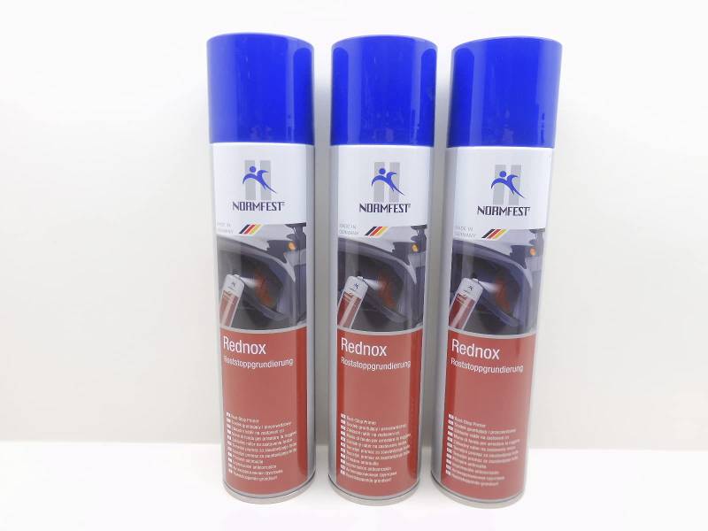 Normfest Rednox Roststopp-Grundierung Anti Rost Spray 3x 400ml von Normfest