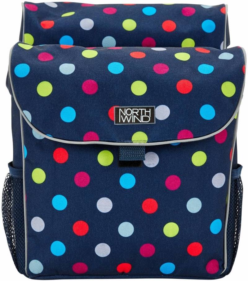 Northwind Doppeltasche Dots Junior, Blau von FOXCUP