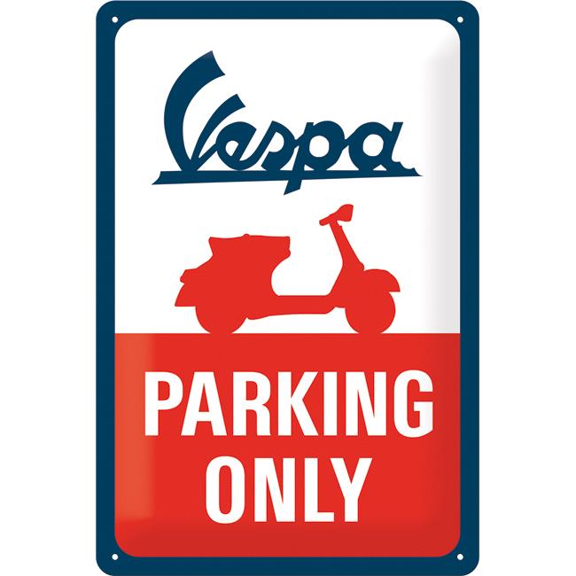 Nostalgic-Art Blechschild 20 x 30 "Vespa - Parking Only" von Nostalgic-Art