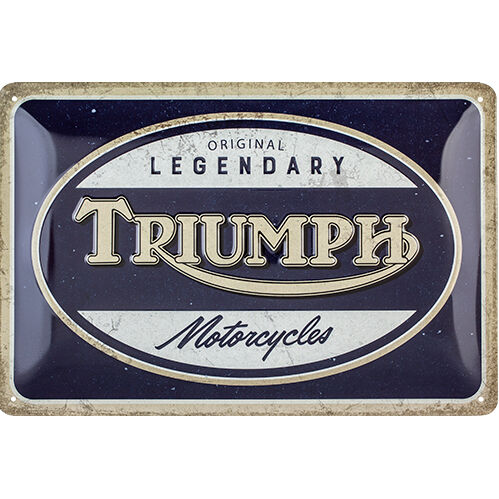 Nostalgic-Art Blechschild 20 x 30 cm Triumph - Legendary Motorcycles von Nostalgic-Art