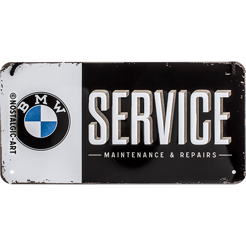 Nostalgic Art Hängeschild, Motiv "BMW - Service", 1 Stück von Nostalgic-Art