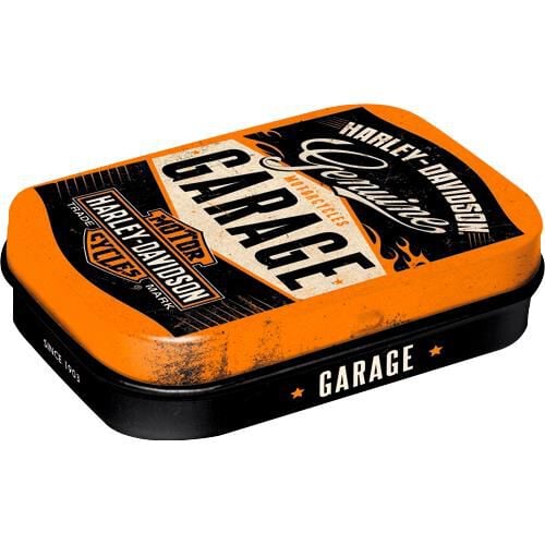 Nostalgic-Art Pillendose Harley-Davidson Garage von Nostalgic-Art