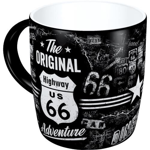 Nostalgic-Art Tasse "Highway 66 - The Original Adventure" 330 ml von Nostalgic-Art