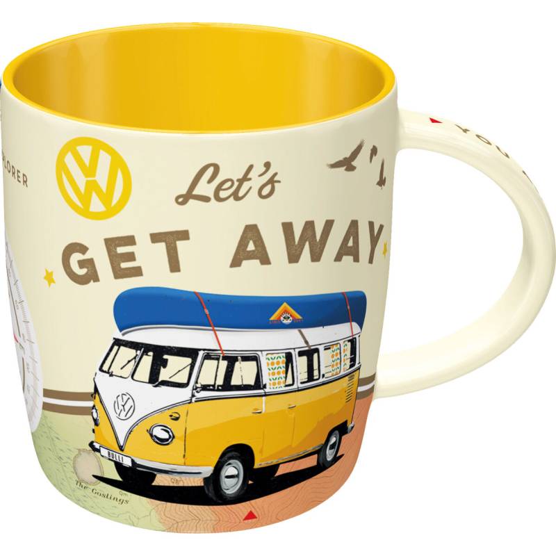 Nostalgic-Art Tasse "Set VW Bulli - Let's Get Away" 330 ml von Nostalgic-Art