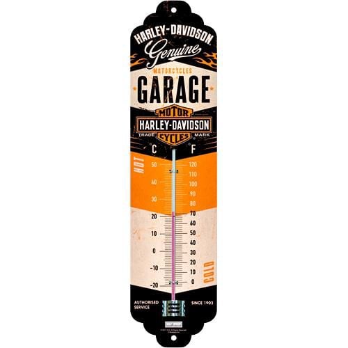 Nostalgic-Art Thermometer "Harley Davidson Garage" von Nostalgic-Art