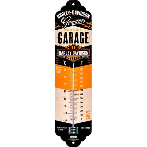 Nostalgic-Art Thermometer "Harley Davidson Garage" von Nostalgic-Art