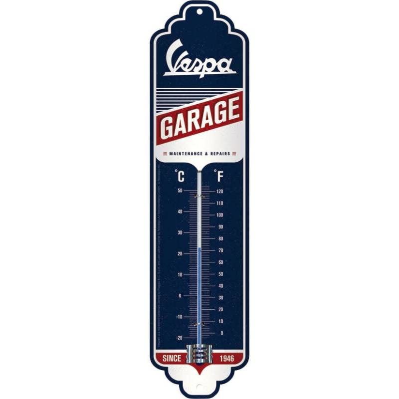 Nostalgic-Art Thermometer "Vespa - Garage" von Nostalgic-Art