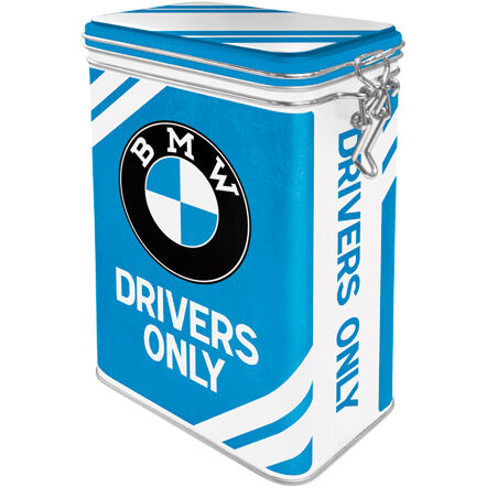 Nostalgic-Art Vorratsdose Clip Top "BMW - Drivers Only" von Nostalgic-Art