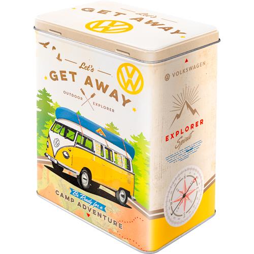 Nostalgic-Art Vorratsdose L "VW Bulli-Let´s Get Away" von Nostalgic-Art