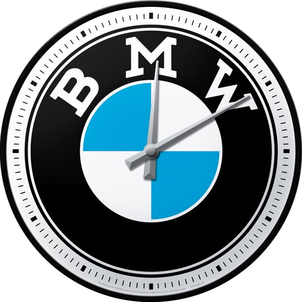 Nostalgic-Art Wanduhr "BMW - Logo" von Nostalgic-Art