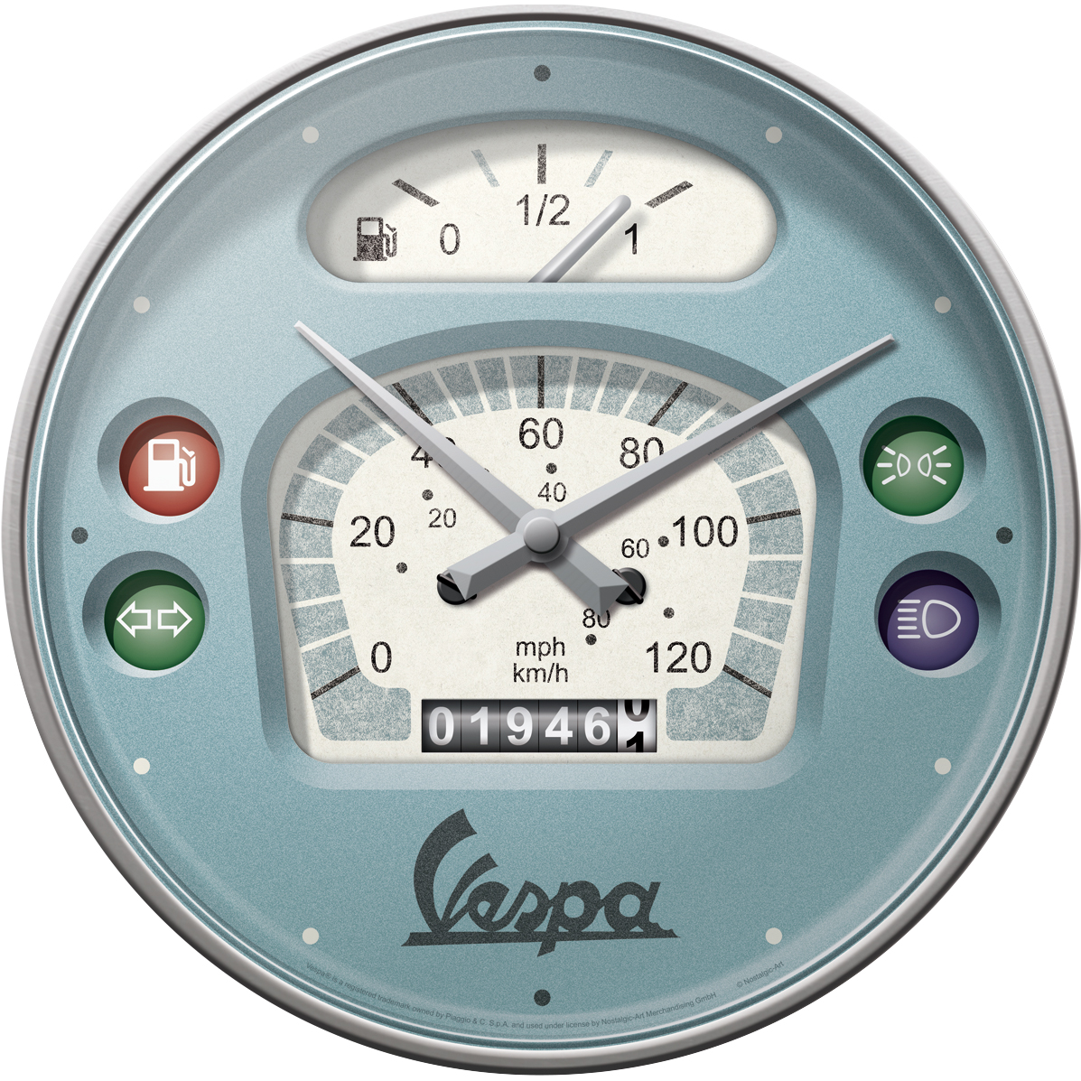 Nostalgic-Art Wanduhr Vespa - Tacho von Nostalgic-Art