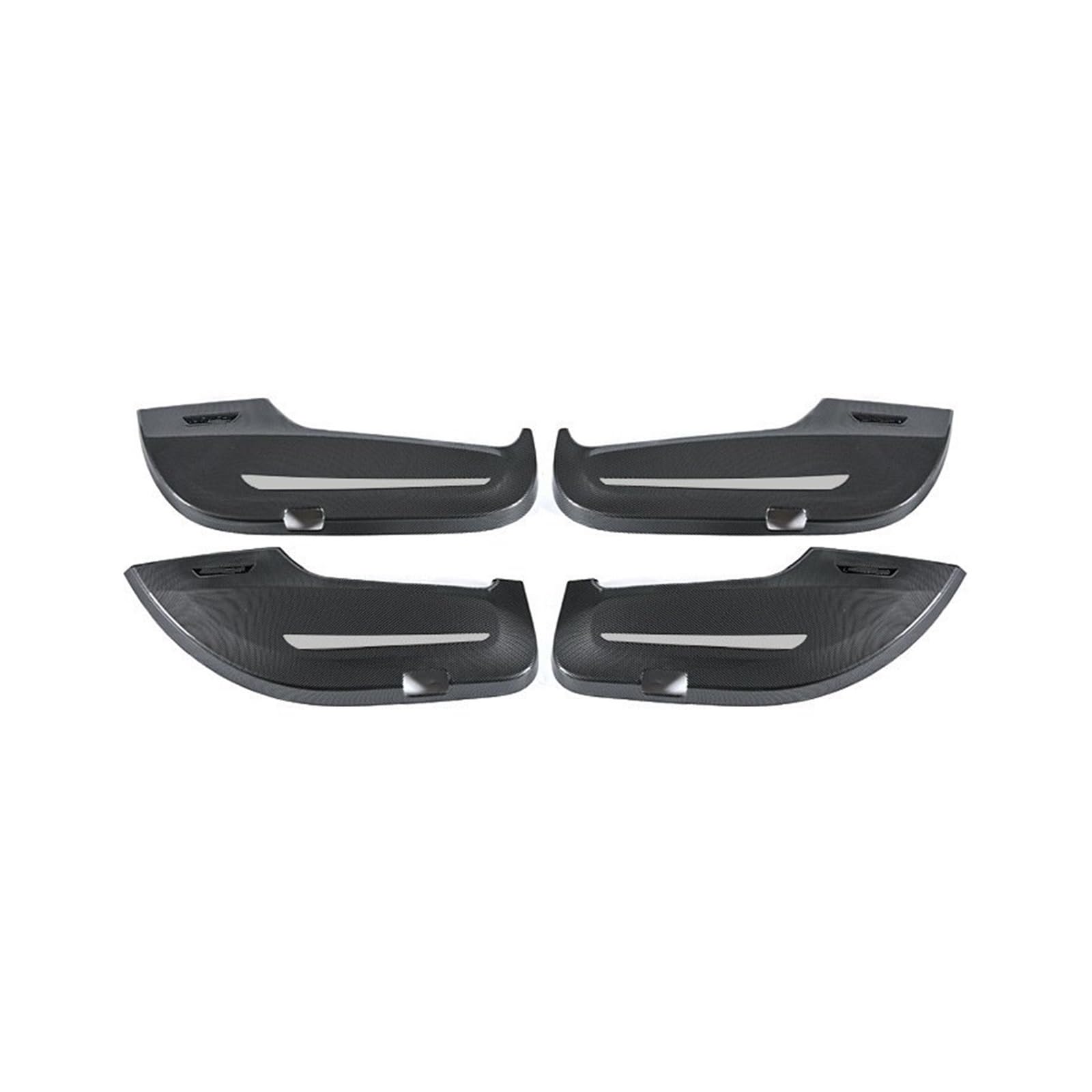 Novakui Dekorative Schutzplatten Für Mercedes-Benz C260L C200L 2022 Tür-Anti-Kick-Pads All-Inclusive-Fender-Pads von Novakui